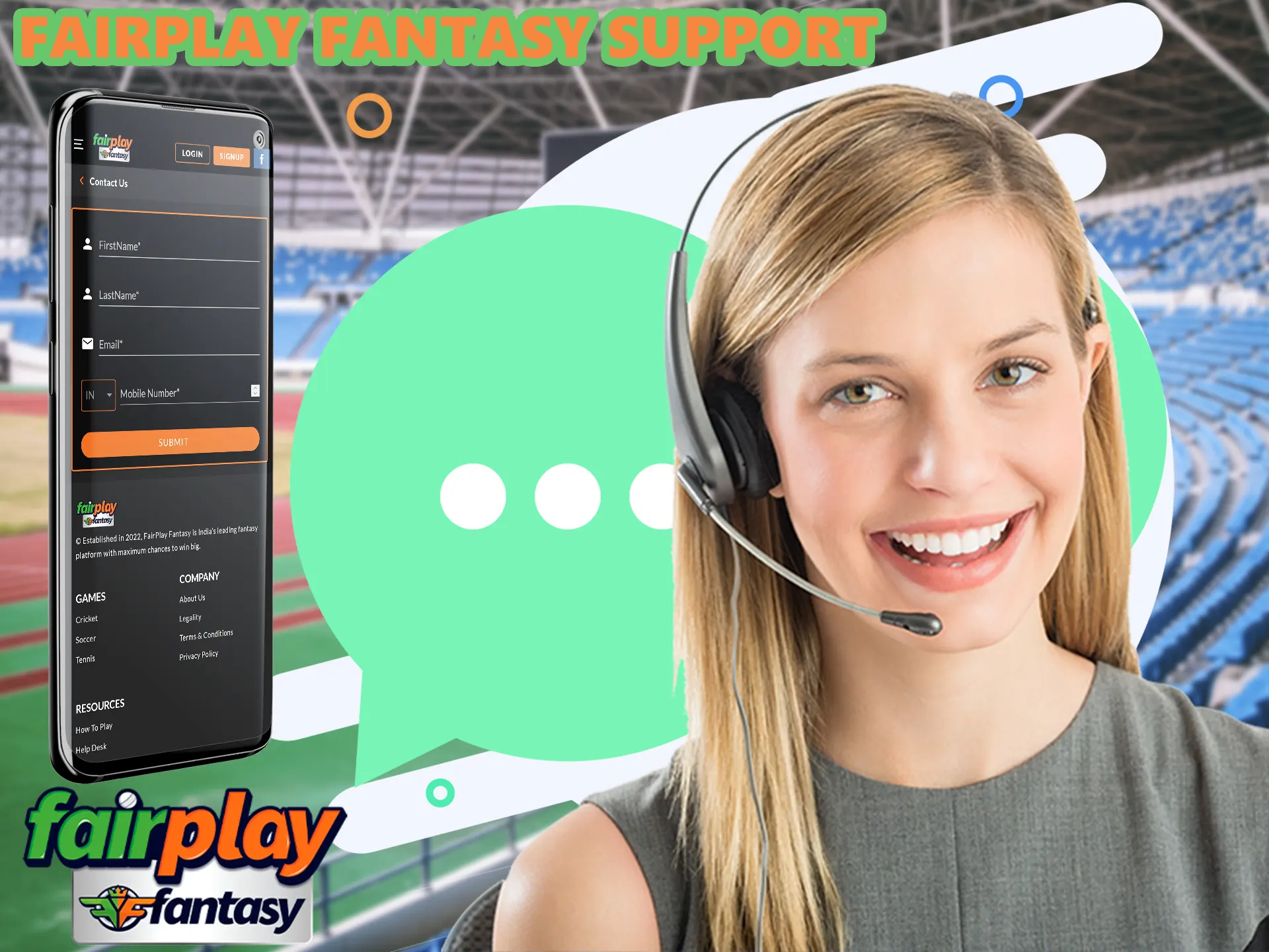 In order for the player to enjoy an enjoyable experience on the Fairplay Fantasy app, a 24-hour help desk has been set up to help users with any questions they may have.