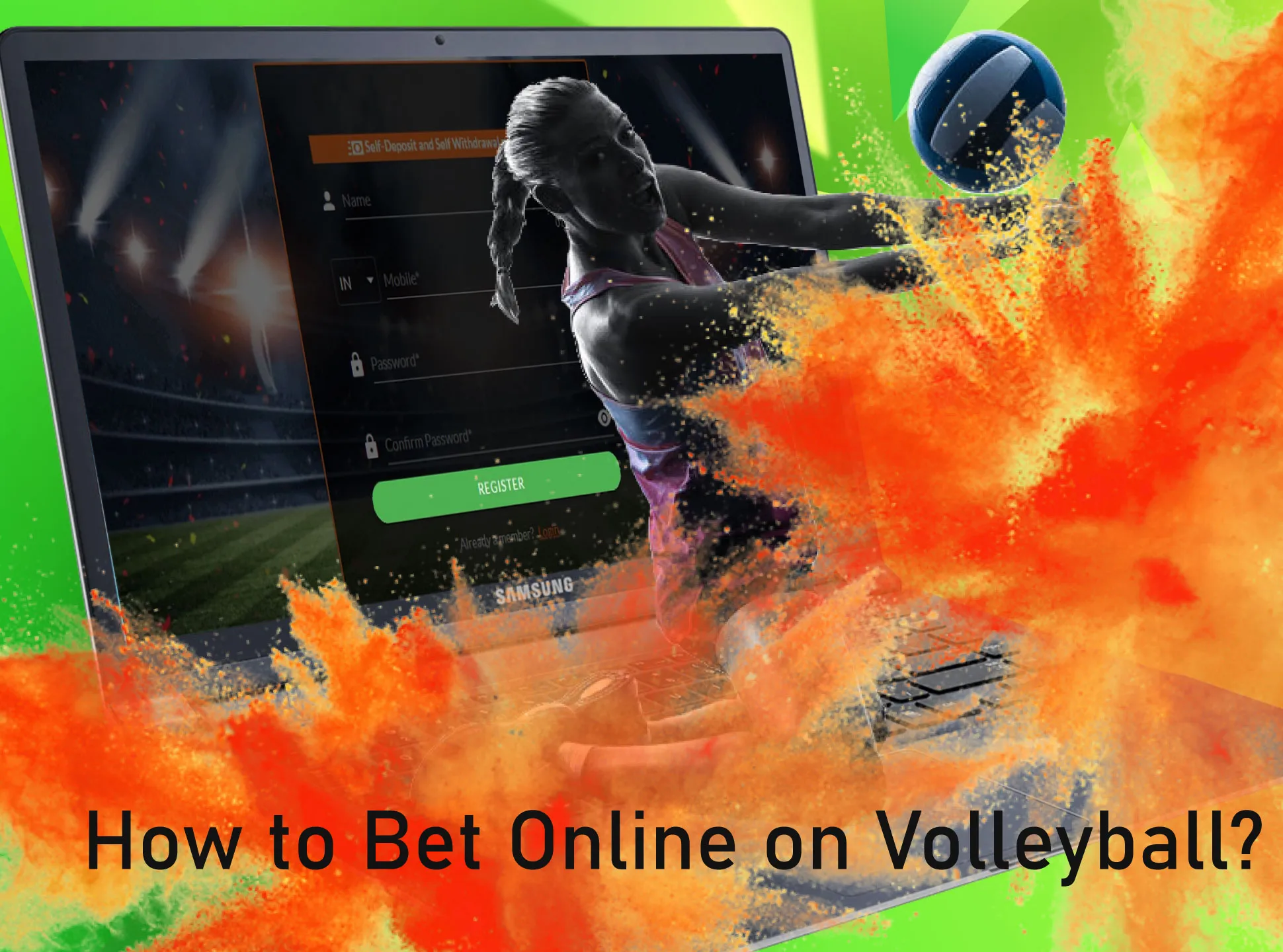 Create your account on Fairplay, deposit it and go to the volleyball betting section.