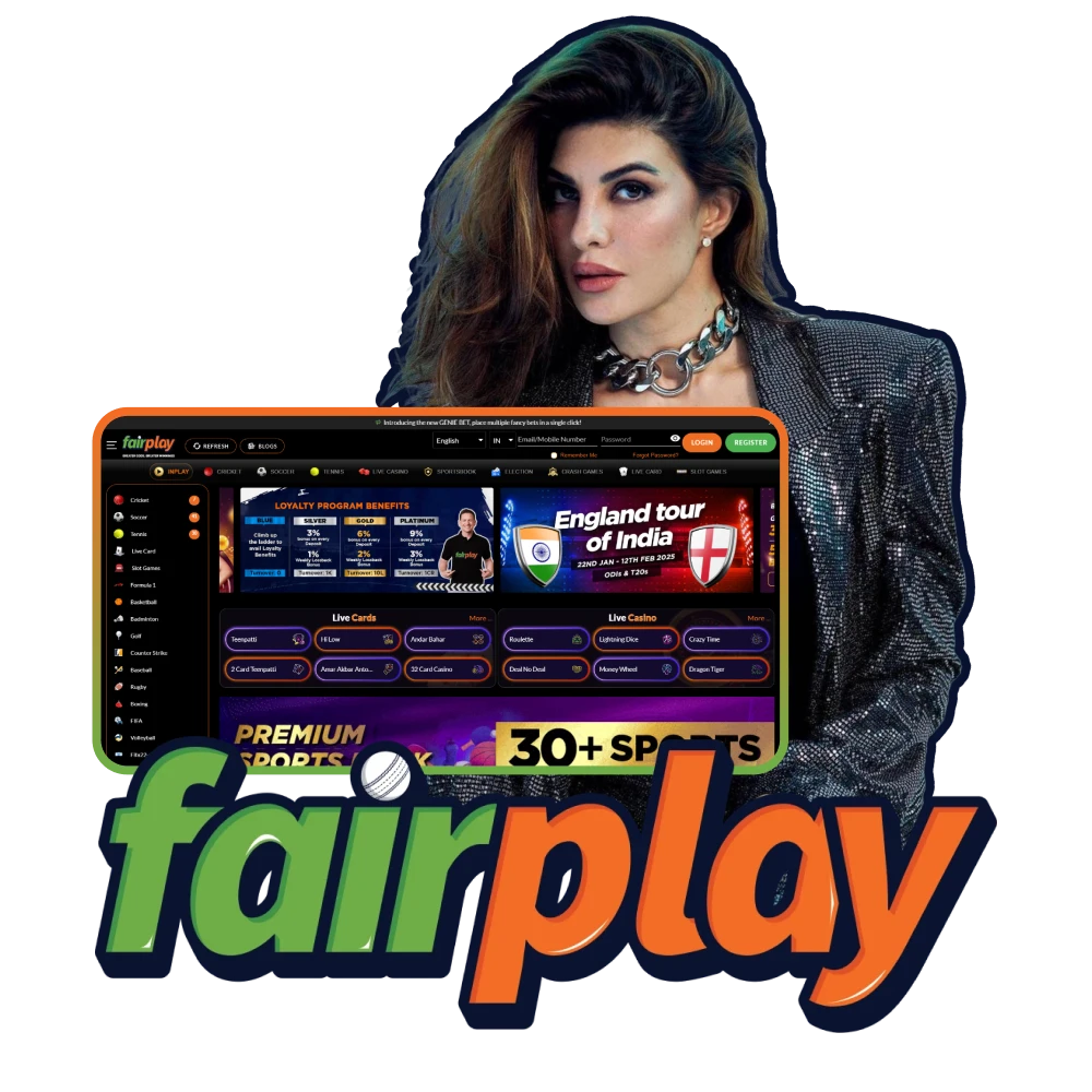 Fairplay partners with Jacqueline Fernandez.
