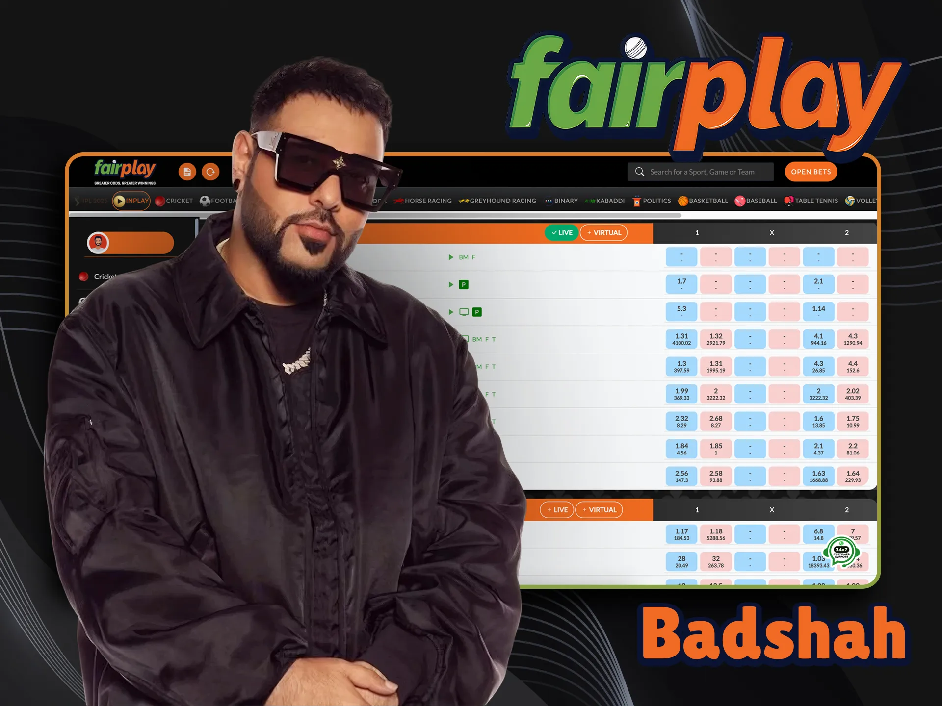 Badshah is Fairplay's brand ambassador.